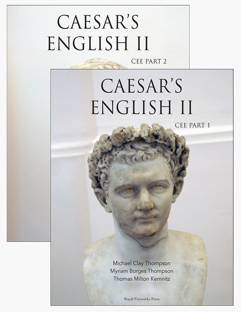 Caesar's　English　Clay　by　Edition:　II,　Book　Fireworks　Classical　Education　Student　Royal　Thompson,　Michael　Press
